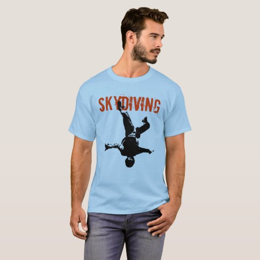 SKYDIVING T-SHIRT (Voorkant volledig)