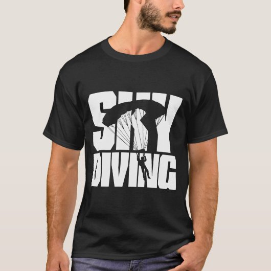 Skydiving T-shirt (Voorkant)