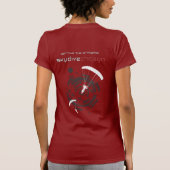 - Skydiving T-Shirt - Skydive Chicago - (Achterkant)