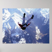 Skydiving, tdgallery poster (Voorkant)