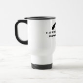 Skydiving Travel Mug Reisbeker (Links)