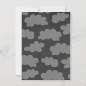 Skydiving-uitnodiging voor verjaardagsfeest kaart (Achterkant)