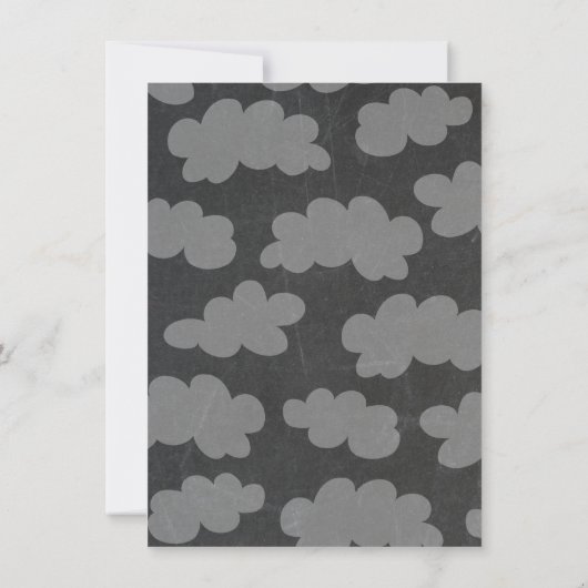 Skydiving-uitnodiging voor verjaardagsfeest kaart (Achterkant)