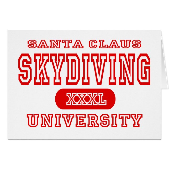 Skydiving University (Voorkant Horizontaal)