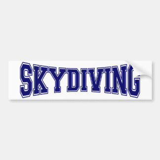 Skydiving University Style Bumpersticker