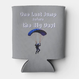 Skydiving vrijgezellenfeest Fun Thema Avontuur Blikjeskoeler