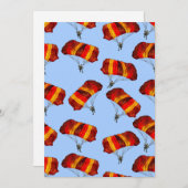 Skydiving Wenskaart Feestdagenkaart (Voorkant / Achterkant)