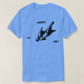Skydiving Wingsuit T-shirt (Design voorkant)