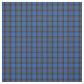Skye Blue Tartan Pattern Stof (Swatch)