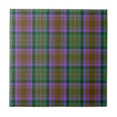 Skye Clan Hunting Tartan Pset Tegeltje (Voorkant)