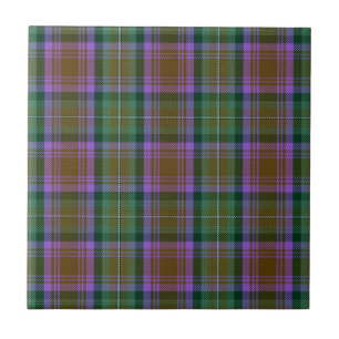 Skye Clan Hunting Tartan Pset Tegeltje