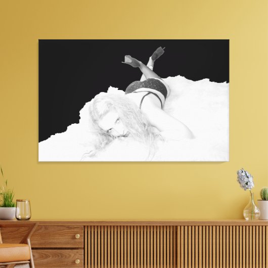 Skye Delamey-afbeelding op canvas (Insitu (Woonkamer))