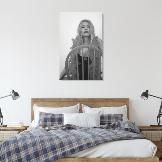 Skye Delamey-afbeelding op canvas (Insitu (Slaapkamer))