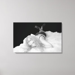 Skye Delamey beer tapijt Canvas Afdruk