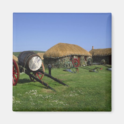 Skye Museum, Kilmuir, eiland Skye, Highlands Magneet (Voorkant)