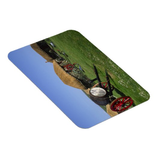 Skye Museum, Kilmuir, eiland Skye, Highlands Magneet (Rechterzijde)