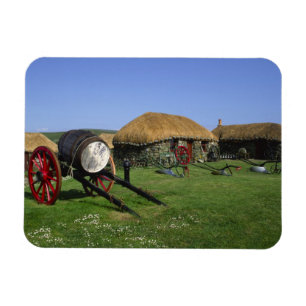 Skye Museum, Kilmuir, eiland Skye, Highlands Magneet