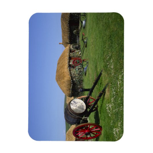 Skye Museum, Kilmuir, eiland Skye, Highlands Magneet (Verticaal)