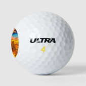 Skye old man of storr Scotland Golfballen (Logo)