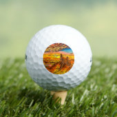 Skye old man of storr Scotland Golfballen (Insitu Shirt)