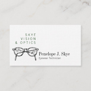 Skye Spectacles Bril Optisch Gezicht Visitekaartje