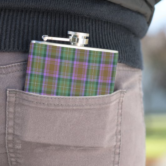 Skye Tartan Plaid Pattern Heupfles (Voorbeeld)
