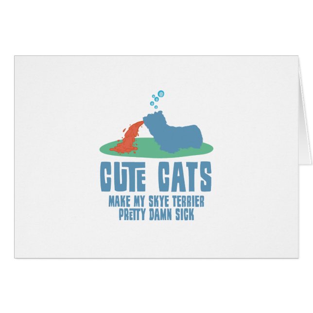 Skye Terrier (Voorkant Horizontaal)