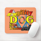 Skye_Terrier_Agility Muismat (Met muis)