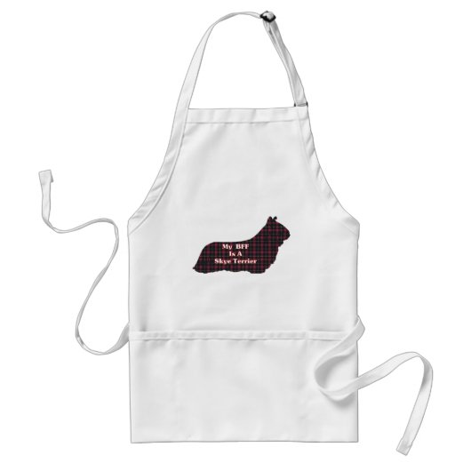 Skye Terrier BFF Gifts Standaard Schort (Voorkant)