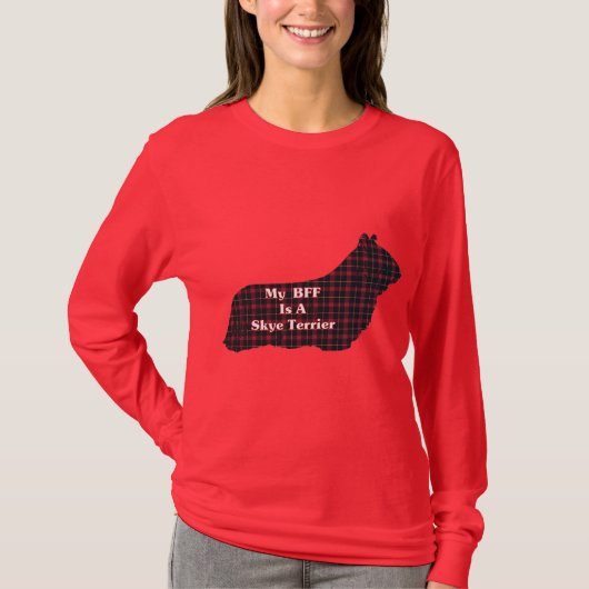 Skye Terrier BFF Gifts T-shirt (Voorkant)