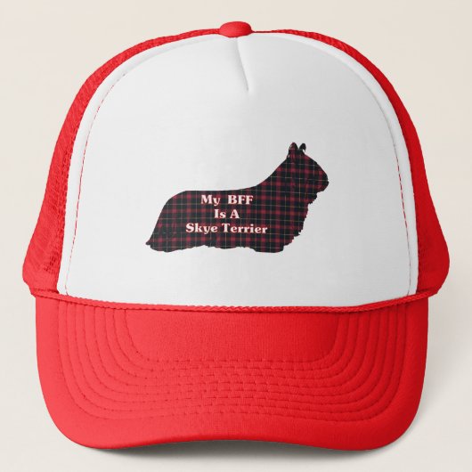 Skye Terrier BFF Gifts Trucker Pet (Voorkant)