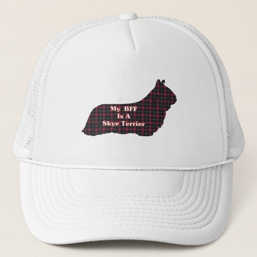 Skye Terrier BFF Hoed Trucker Pet (Voorkant)