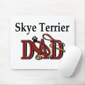 Skye Terrier Dad Gifts Muismat (Met muis)