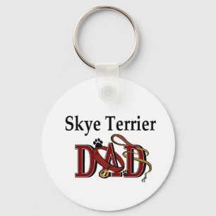 Skye Terrier Dad Gifts Sleutelhanger