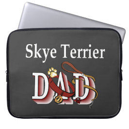 Skye Terrier Dad Laptop Sleeve