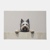 Skye Terrier deurmat Kunst (Voorkant)