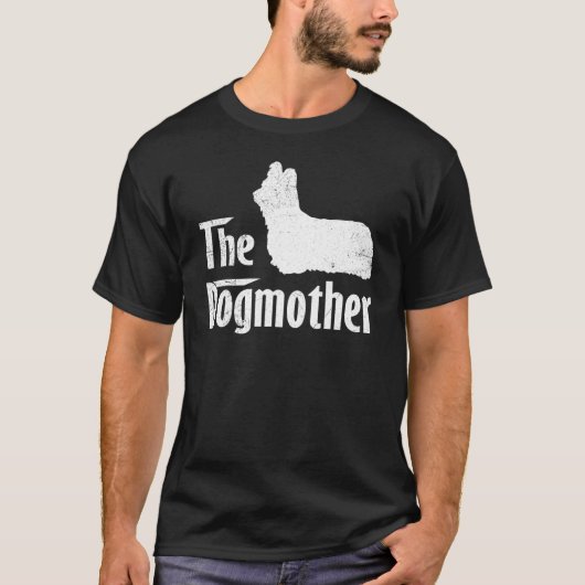 Skye Terrier Dog Mama Moederdag T-shirt (Voorkant)