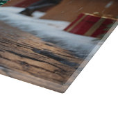 Skye Terrier Dogs Christmas Snow Holiday  Snijplank (Hoek)