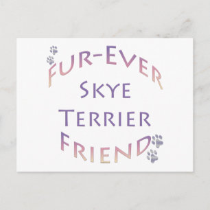 Skye Terrier Furever Vriend Briefkaart