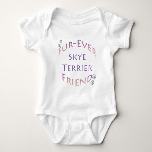 Skye Terrier Furever Vriend Romper (Voorkant)
