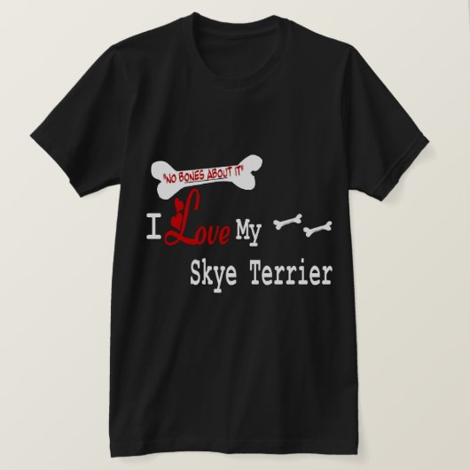 Skye Terrier Gifts T-shirt (Design voorkant)