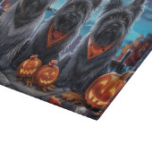Skye Terrier Halloween Spokengeest Snijplank (Hoek)