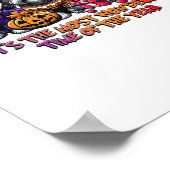 Skye Terrier Halloween Thanksgiving Christmas Clas Poster (Hoek)