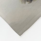 Skye Terrier Hond in Sneeuw Kerstmis Fleece Deken (Hoek)