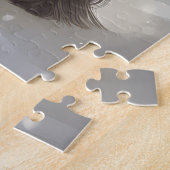 Skye Terrier Hond in Sneeuw Kerstmis Legpuzzel (Zijkant)