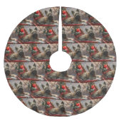 Skye Terrier Hond Kerstfeest Kerstboom Rok (Voorkant)