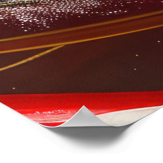 Skye Terrier Hond Kerstfeest Poster (Hoek)