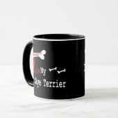 Skye Terrier (I Love) Mok (Voorkant links)