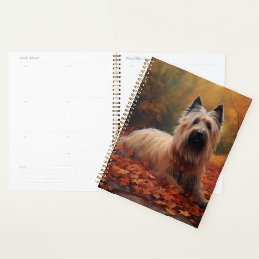 Skye Terrier in Herfst laat Herfst inspireren Planner (Display)