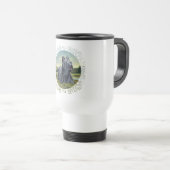 Skye Terrier in Landscape Travel Mug Reisbeker (Voorkant rechts)